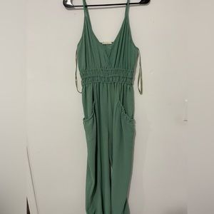 Pink lily jumpsuit
